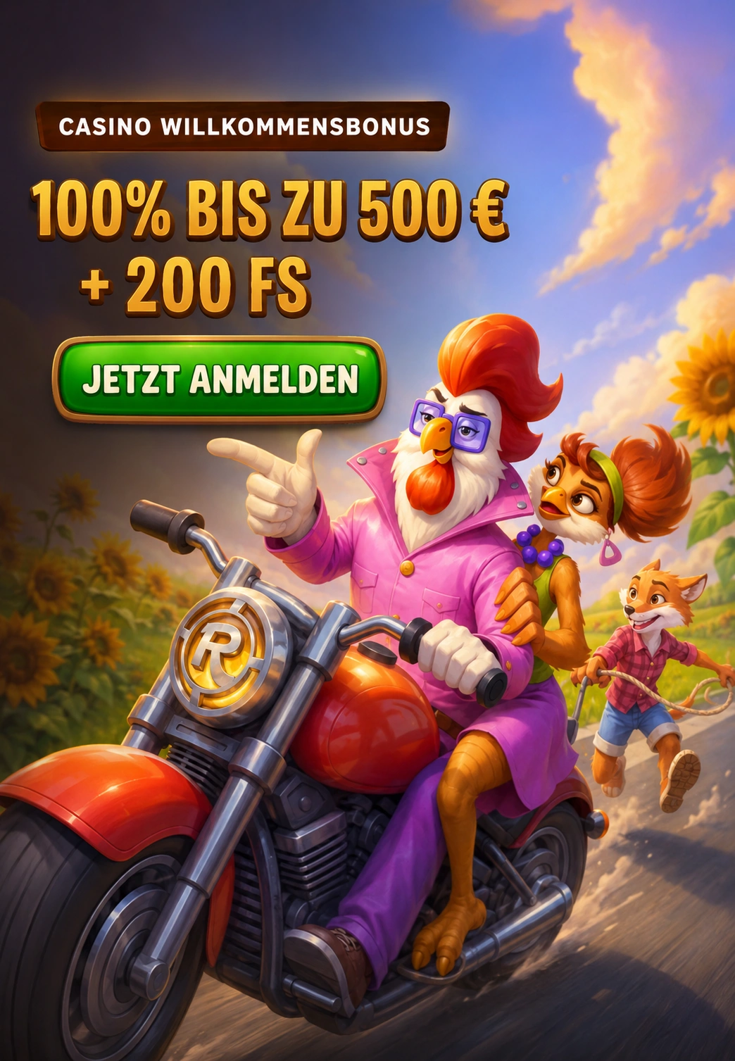 Roostino Casino Affiliate-Landing-Vorschau